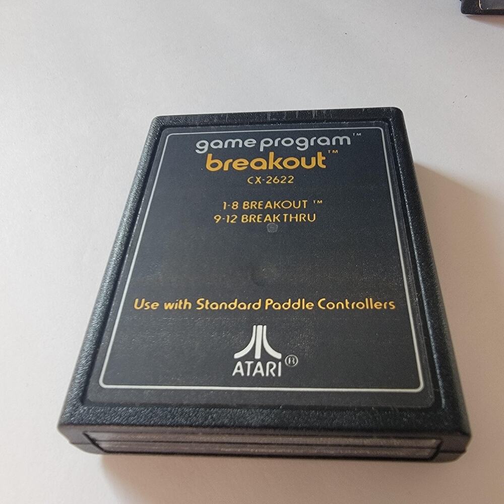 Breakout Atari 2600 Game Cartridge Only 1978 Arcade Atari CX-2622 NTSC